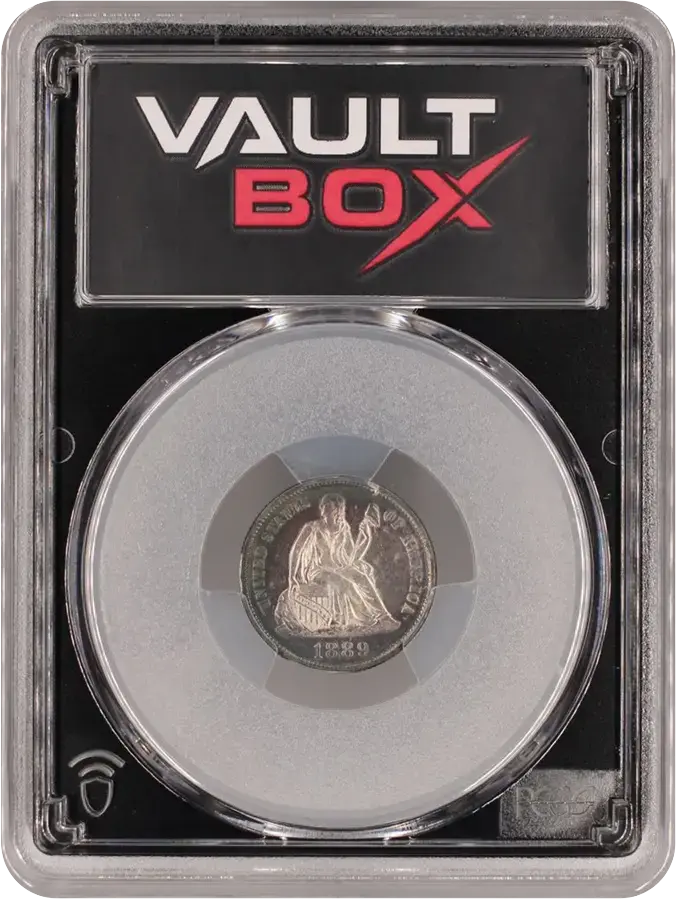 1889 10C PCGS PR63FRONT