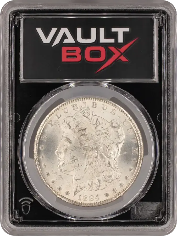 1884-CC $1 PCGS MS64FRONT