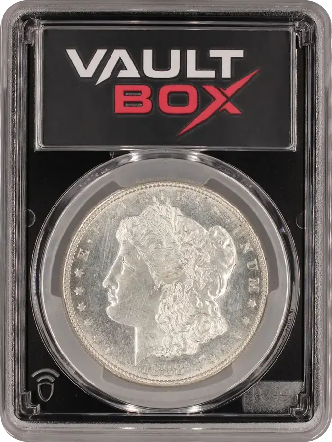 1888-S $1 VAM 13 GOUGED EAGLE PCGS MS62FRONT