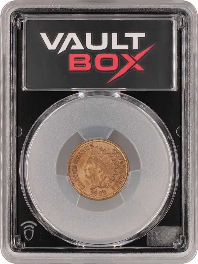 1862 1C PCGS MS64FRONT
