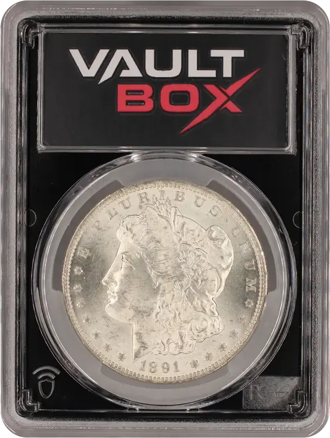 1891-CC $1 PCGS MS63FRONT