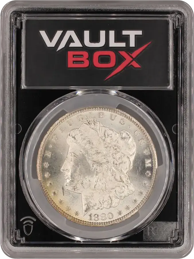 1880-CC $1 PCGS MS62FRONT