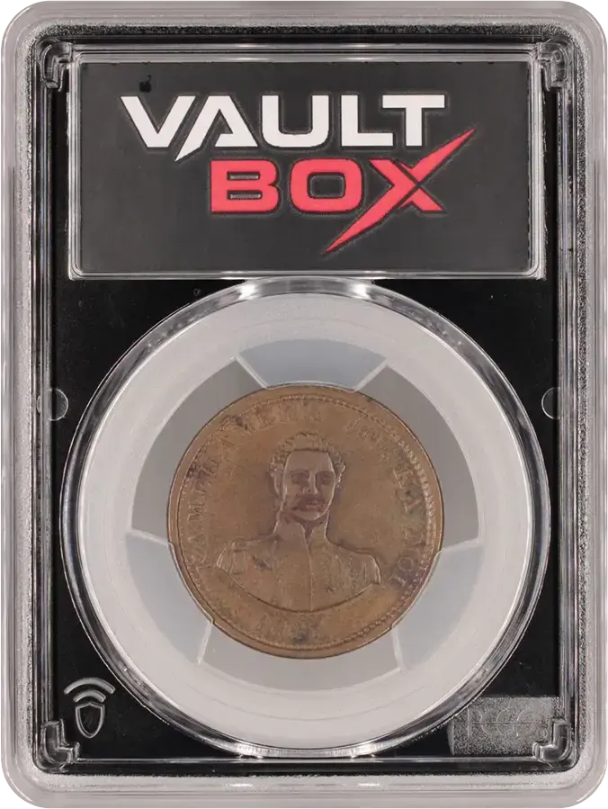 1847 1C HAWAII PCGS AU55FRONT