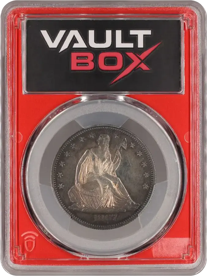 1867 50C - PCGS PR63 PART OF 1867 (10) COIN PROOF SETFRONT