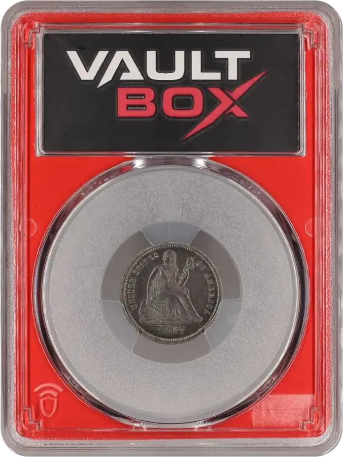 1867 10C - PCGS PR63 PART OF 1867 (10) COIN PROOF SETFRONT