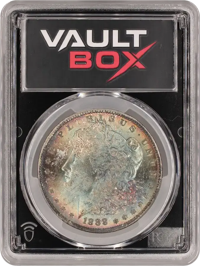 1888 $1 PCGS MS65 TONERFRONT