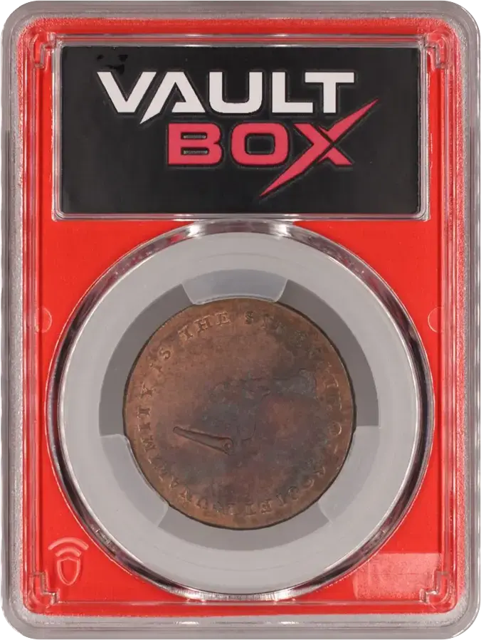 1790 TKN 1/2P KENTUCKY LANCASTER EDGE PCGS MS63RBFRONT