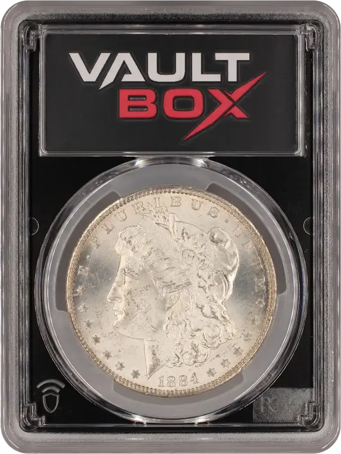1884-CC $1 PCGS MS63FRONT
