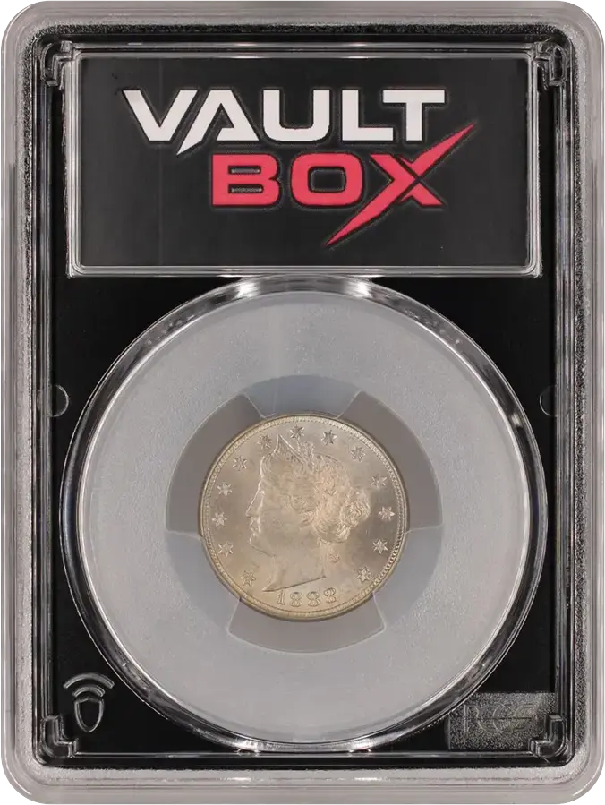 1888 5C PCGS MS63FRONT