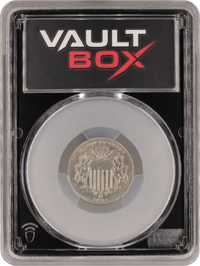 1883 5C SHIELD PCGS PR64FRONT