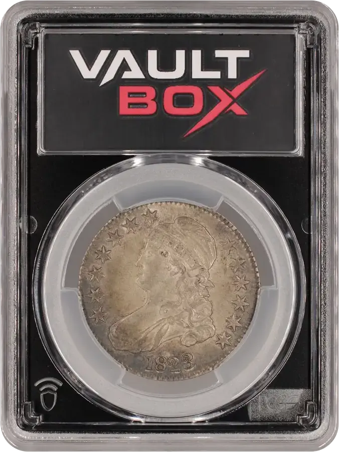 1823 50C OVERTON 104 PCGS AU50FRONT