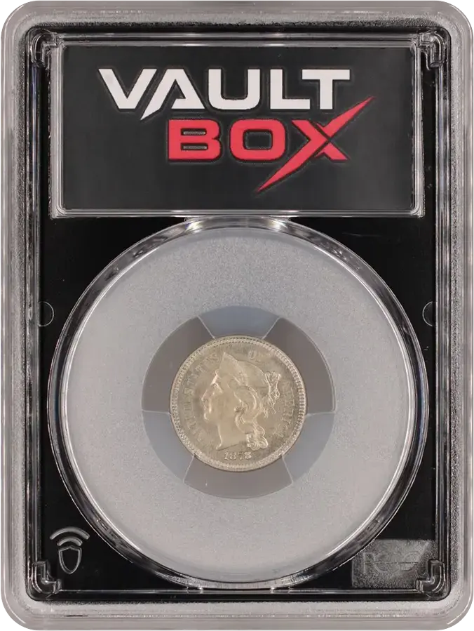 1878 3CN PCGS PR63 CACFRONT