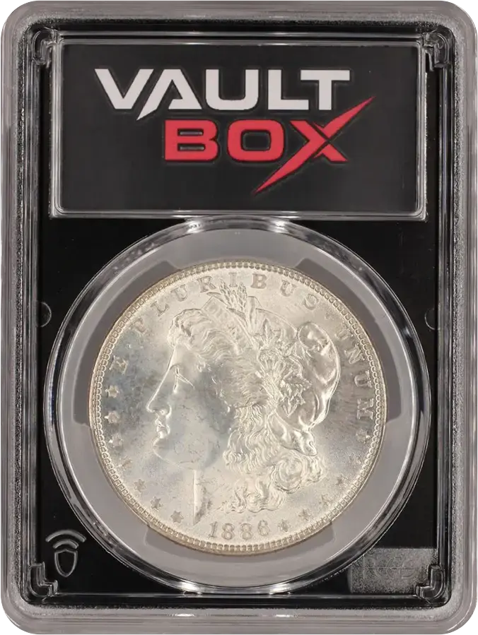 1886 $1 PCGS MS66FRONT