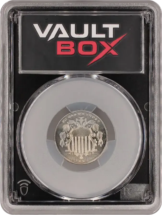 1883 5C SHIELD PCGS PR66 CACFRONT