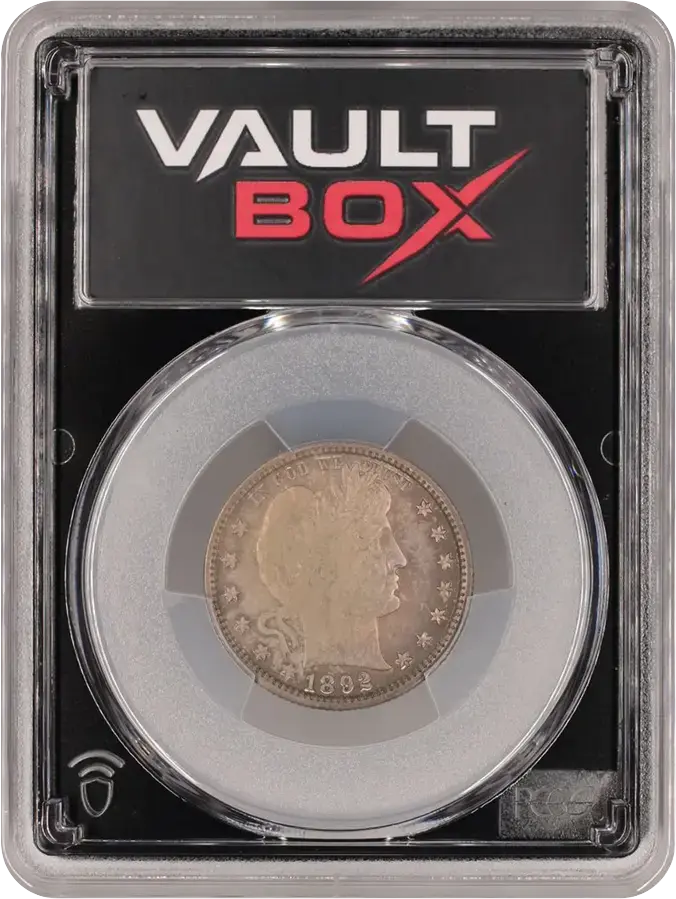 1892 25C PCGS MS65FRONT