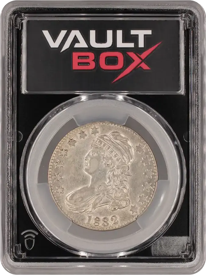 1832 50C O-119 PCGS AU50FRONT
