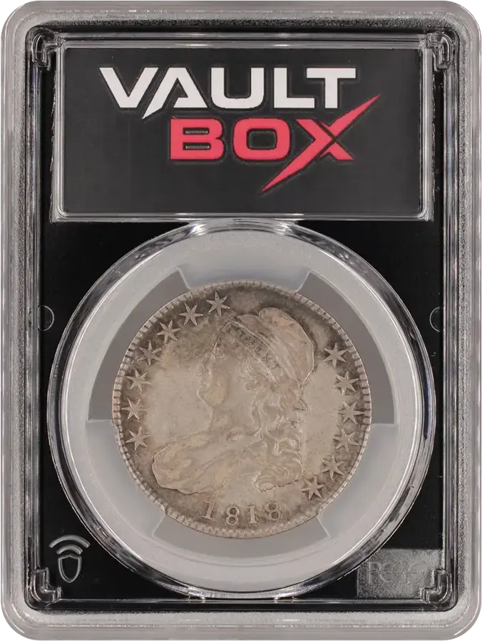 1818 50C OVERTON 109 PCGS XF40FRONT