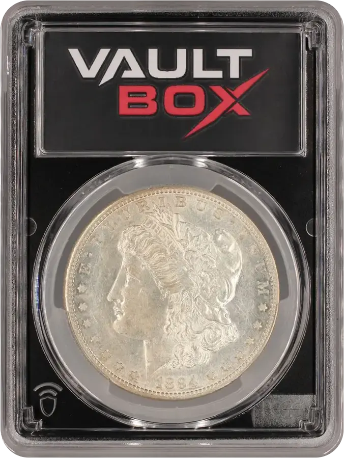 1884-S $1 PCGS AU55FRONT