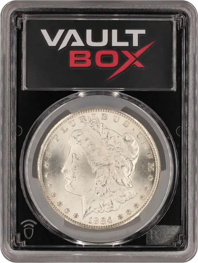 1884-CC $1 PCGS MS65FRONT