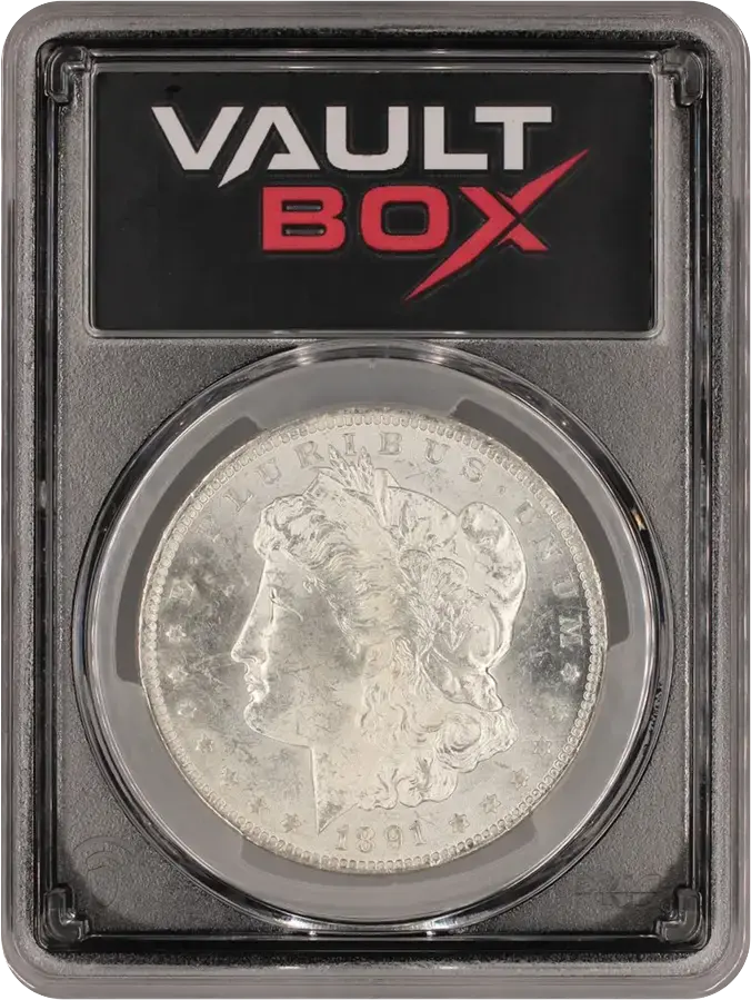 1891-CC $1 PCGS MS63FRONT