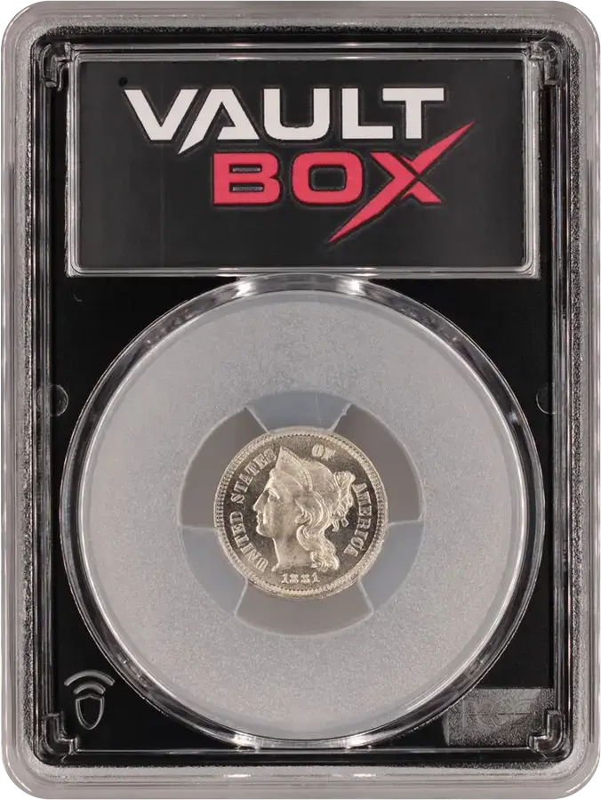 1881 3CN PCGS PR66FRONT