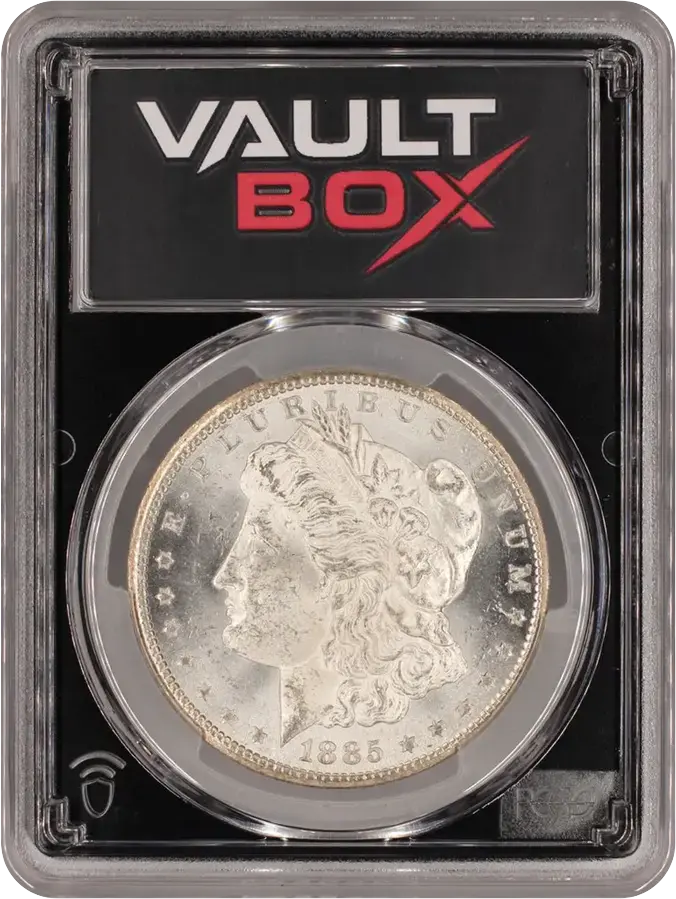 1885-CC $1 PCGS MS63FRONT