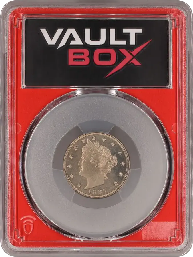 1885 5C PCGS PR65FRONT