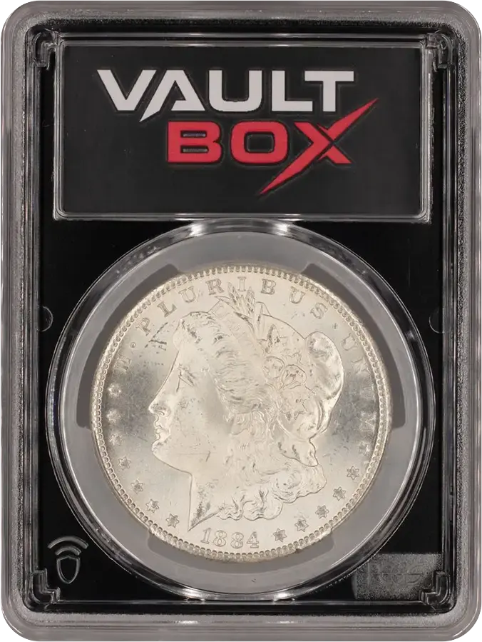 1884-CC $1 PCGS MS65 FRONT