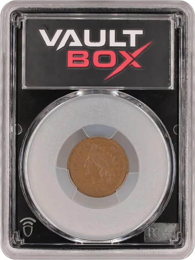 1871 1C PCGS AU50FRONT