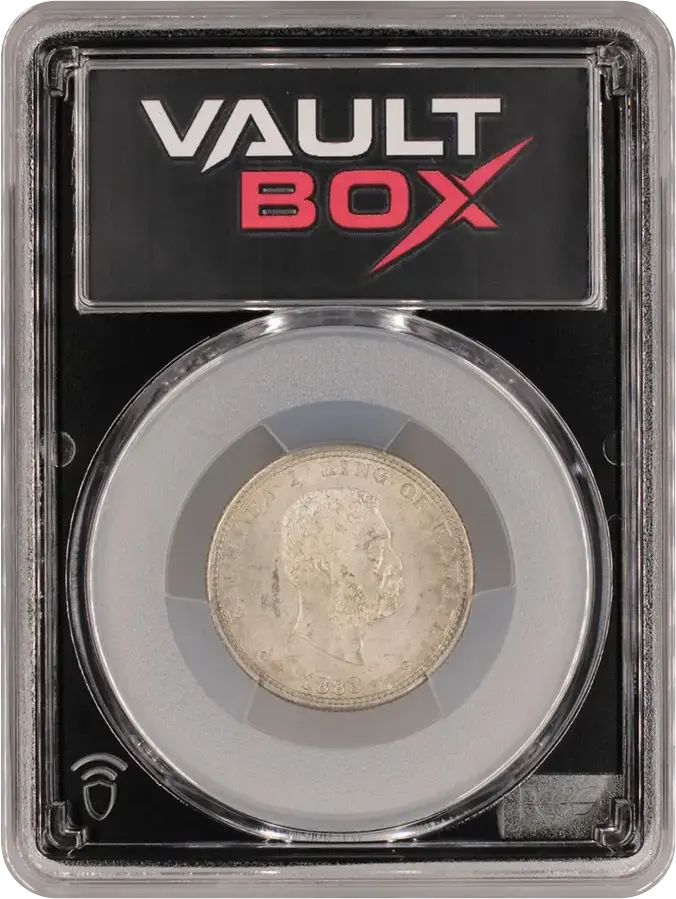 1883 25C HAWAII PCGS MS63FRONT