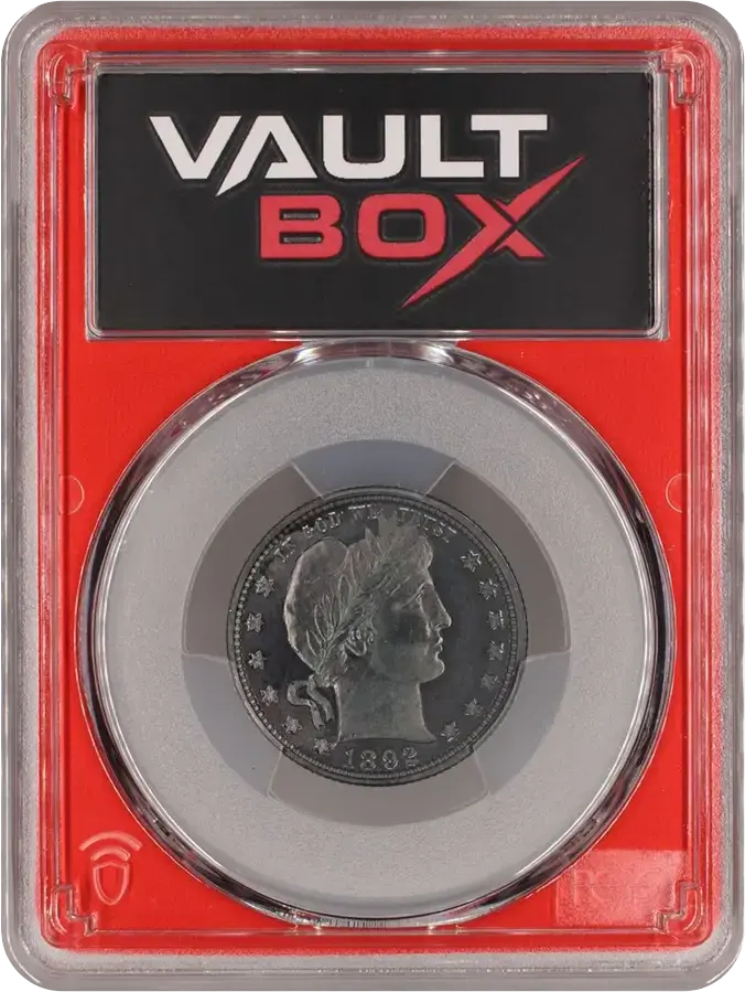 1892 25C PCGS PR64 PART OF 1892 (6) COIN PROOF SETFRONT