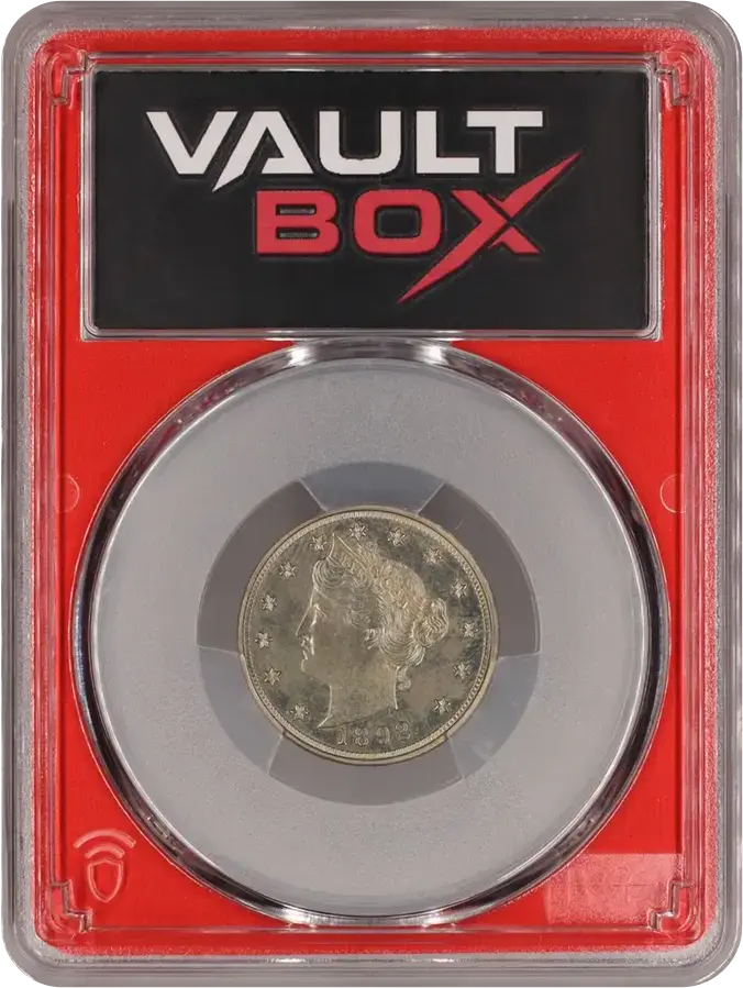 1892 5C PCGS PR65 PART OF 1892 (6) COIN PROOF SETFRONT