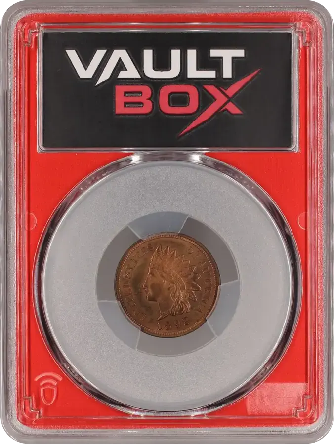 1892 1C PCGS PR65RB PART OF 1892 (6) COIN PROOF SETFRONT