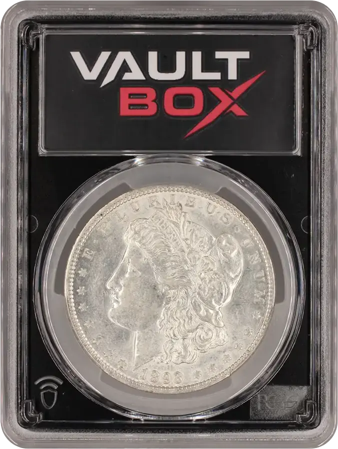 1893 $1 PCGS AU55FRONT