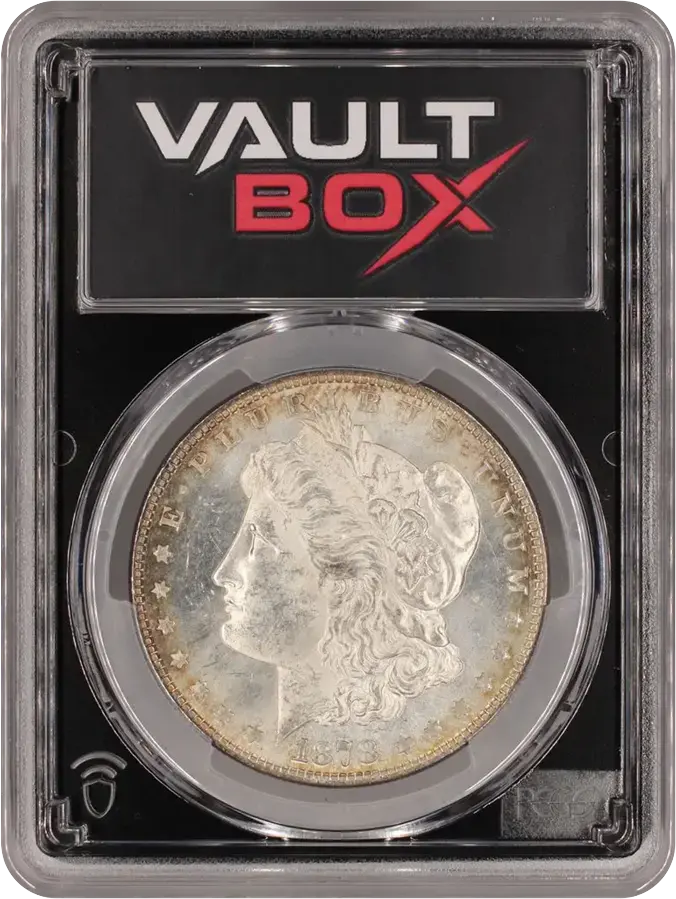 1878 $1 7/8TF STRONG PCGS MS64FRONT