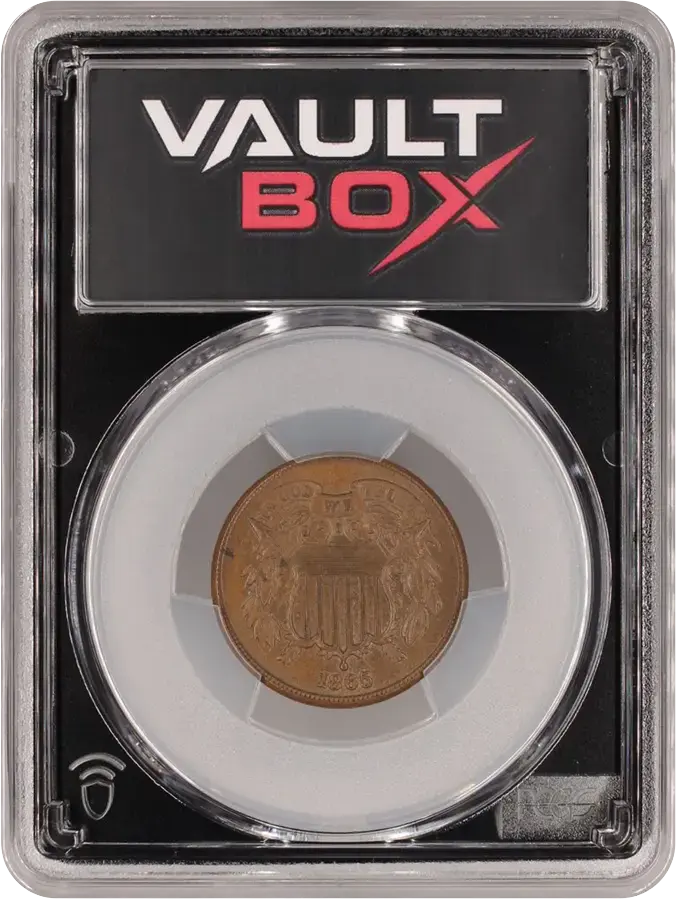 1865 2C PCGS MS64BNFRONT