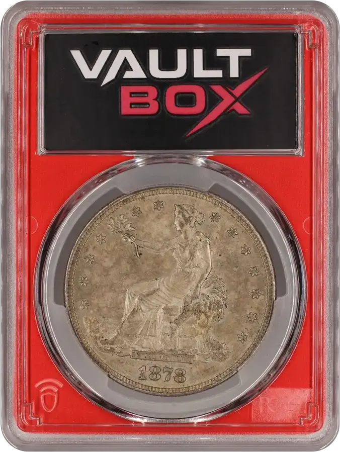 1878-S T$1 TRADE PCGS MS63FRONT