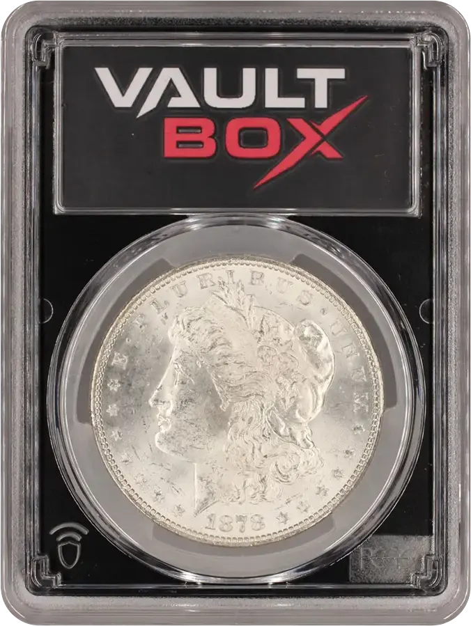 1878 $1 7/8TF STRONG PCGS MS63 FRONT