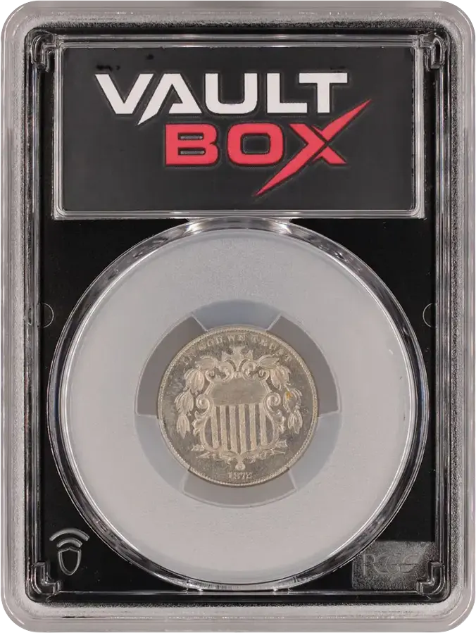 1872 5C PCGS PR65FRONT