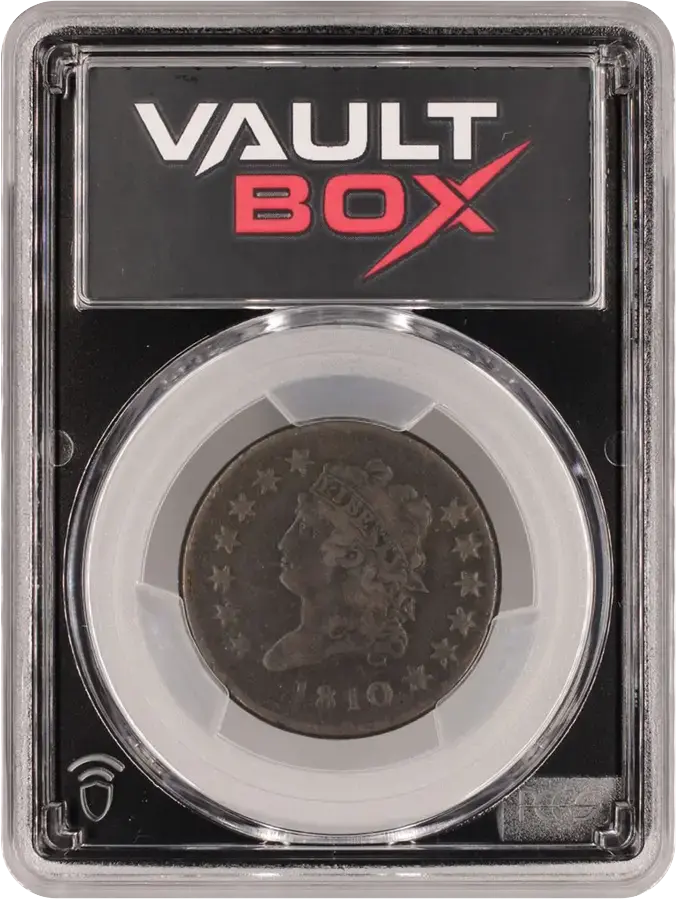 1810 1C PCGS F12FRONT
