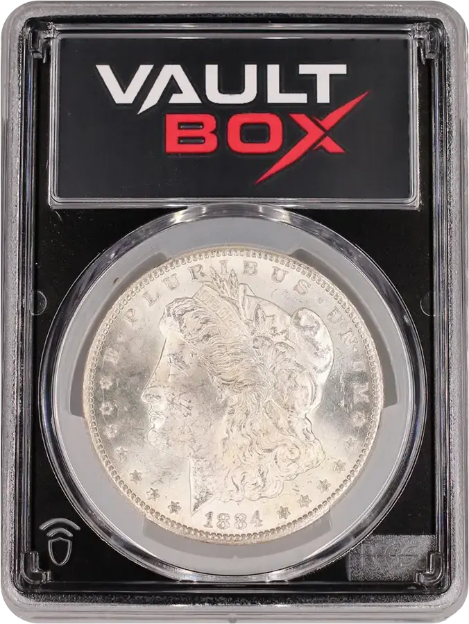 1884-CC $1 PCGS MS63FRONT