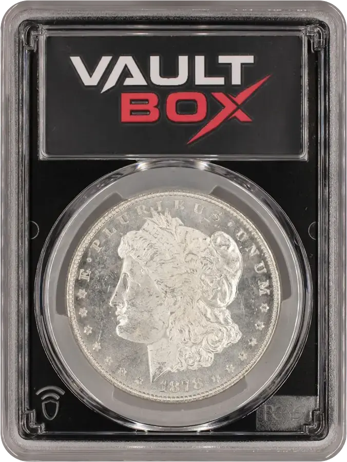 1878 $1 7/8TF STRONG PCGS MS63PLFRONT