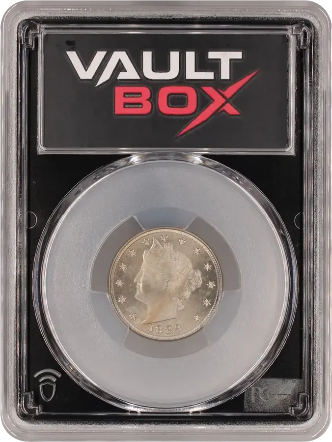 1889 5C PCGS PR66FRONT