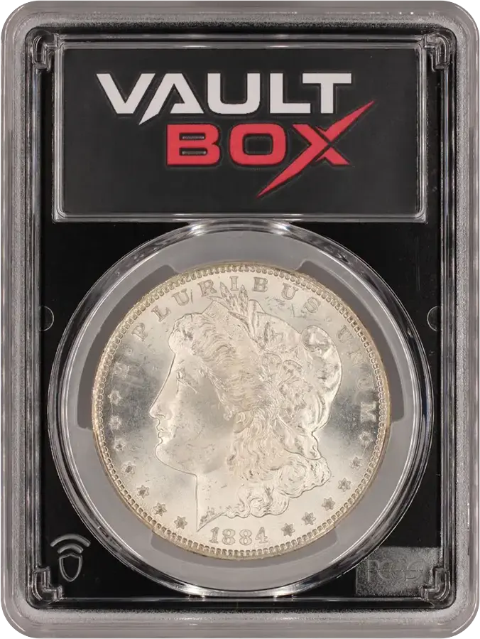 1884-CC $1 PCGS MS66FRONT