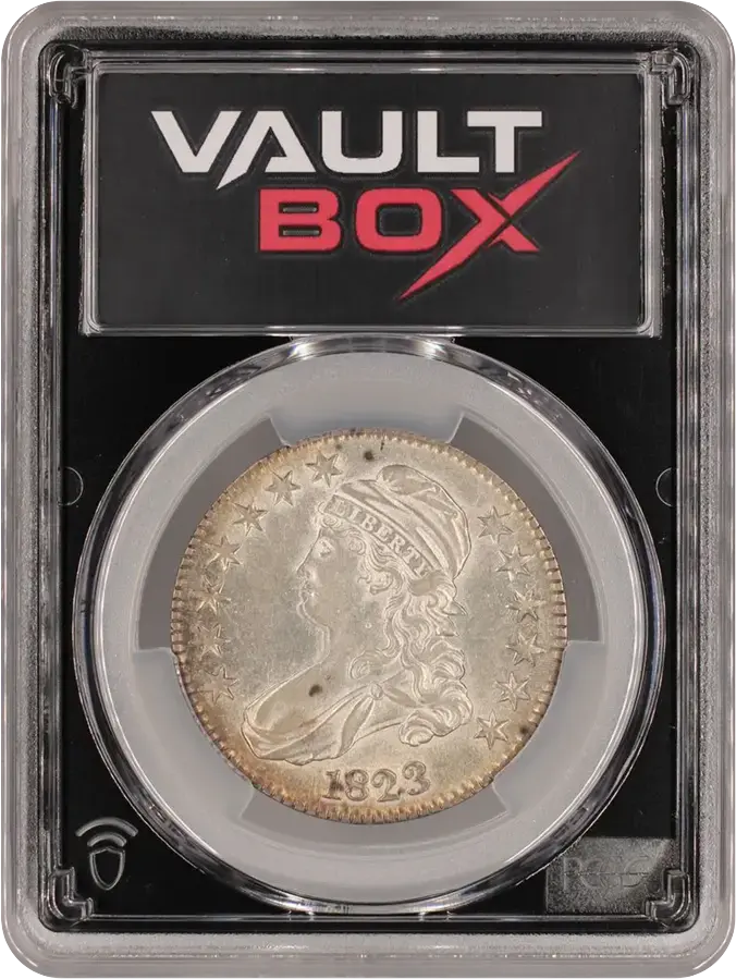 1823 50C PCGS AU50FRONT