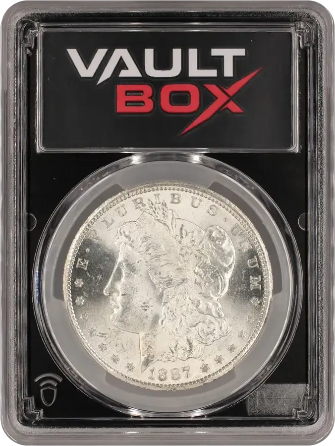 1887-S $1 PCGS MS63FRONT