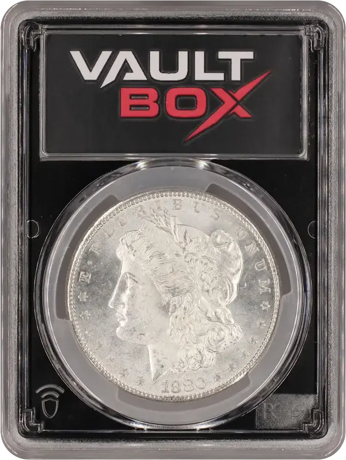 1880 $1 PCGS MS65 CACFRONT