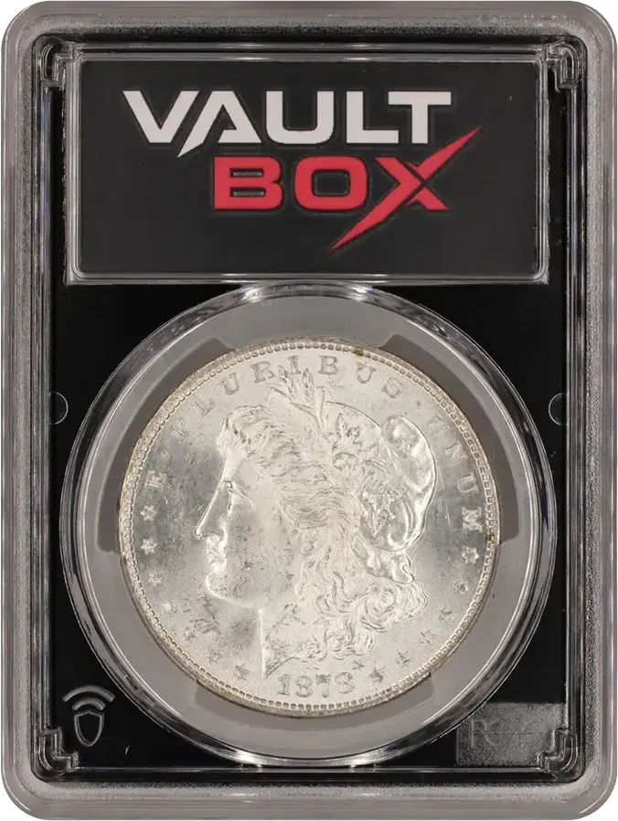 1878 $1 8TF PCGS MS63FRONT