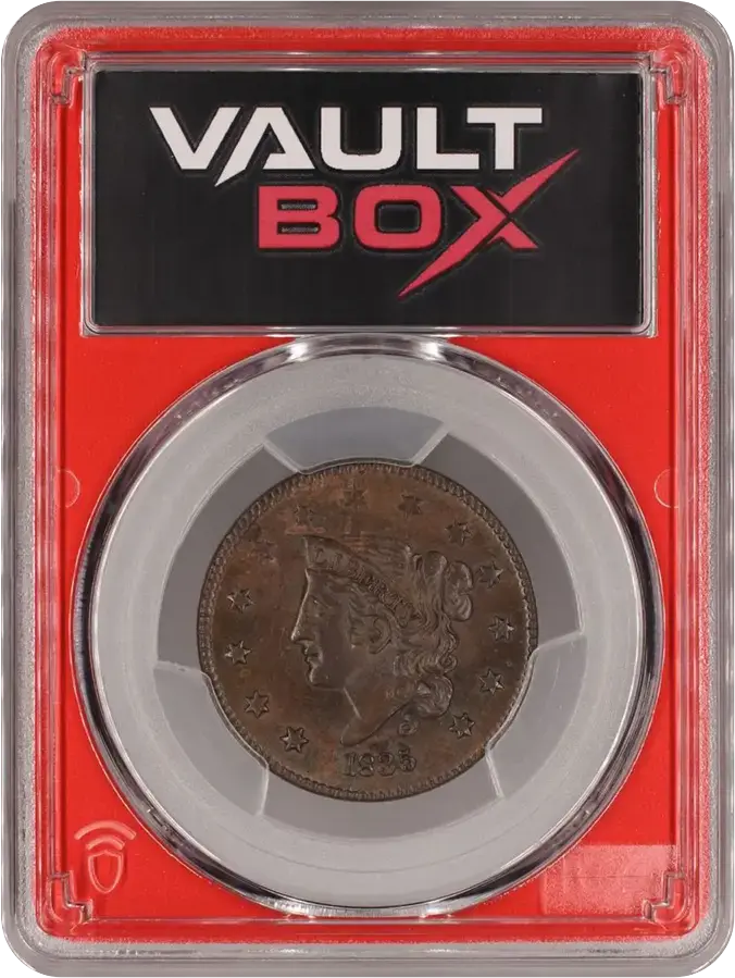 1835 1C HEAD OF 1836 PCGS MS63BNFRONT
