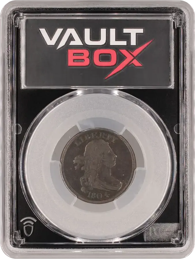 1804 1/2C PLAIN 4 STEMS C-11 PCGS VF20BN FRONT